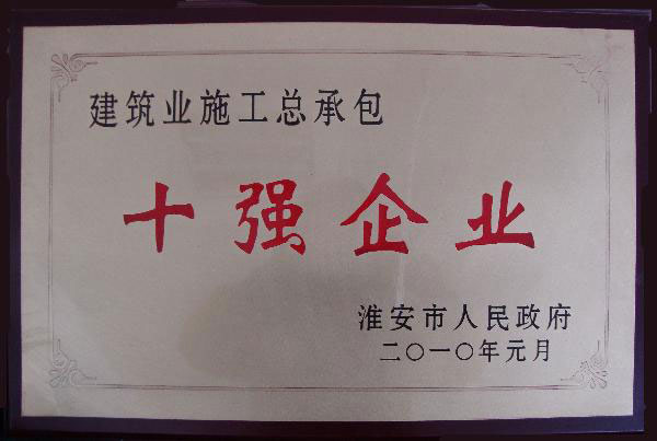 十强企业